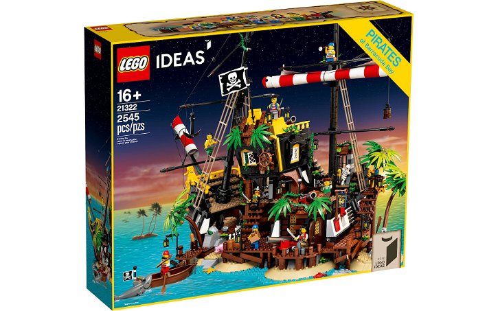 Immagine di LEGO: presentato il nuovo set Ideas # 21322 "Pirates of Barracuda Bay"
