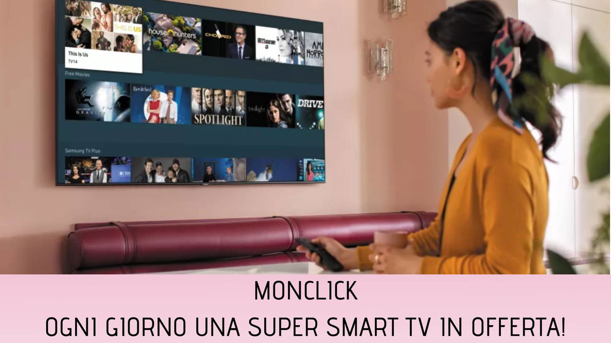 Immagine di TV Samsung su Monclick: una super offerta al giorno! Oggi metà prezzo su QE65Q80RAT 4K da 65"