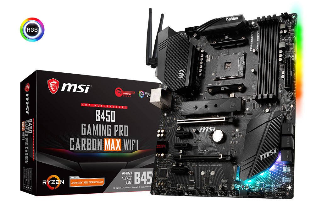 Immagine di MSI annuncia due nuove schede madri B450 MAX dedicate alle CPU Ryzen 3000