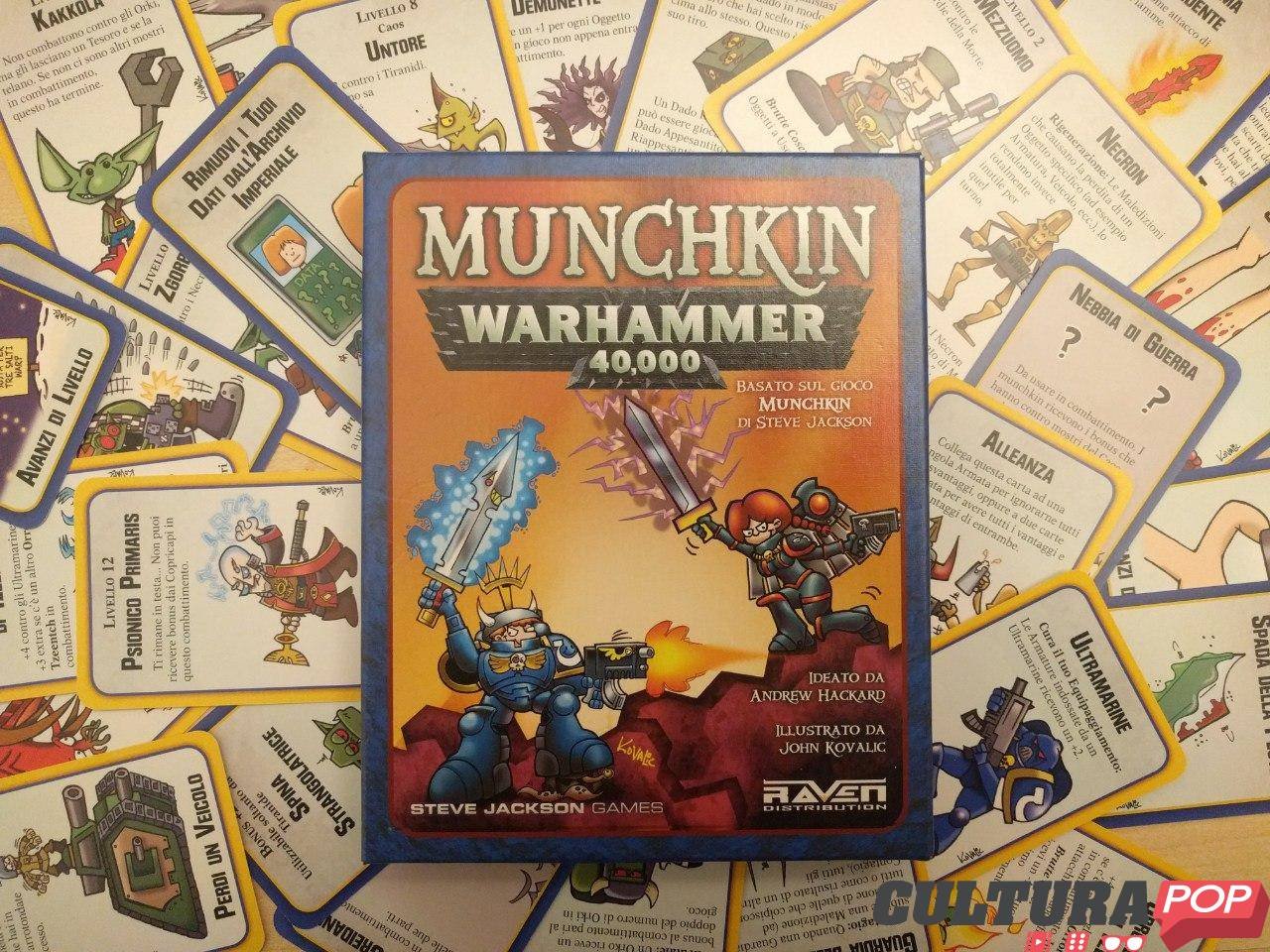 Immagine di Munchkin Warhammer 40.000 - La Recensione
