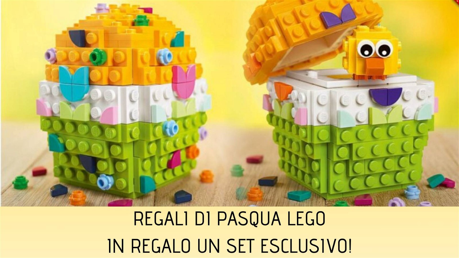 Immagine di Regali di Pasqua LEGO: acquista e ricevi in omaggio l'esclusivo Uovo di Pasqua