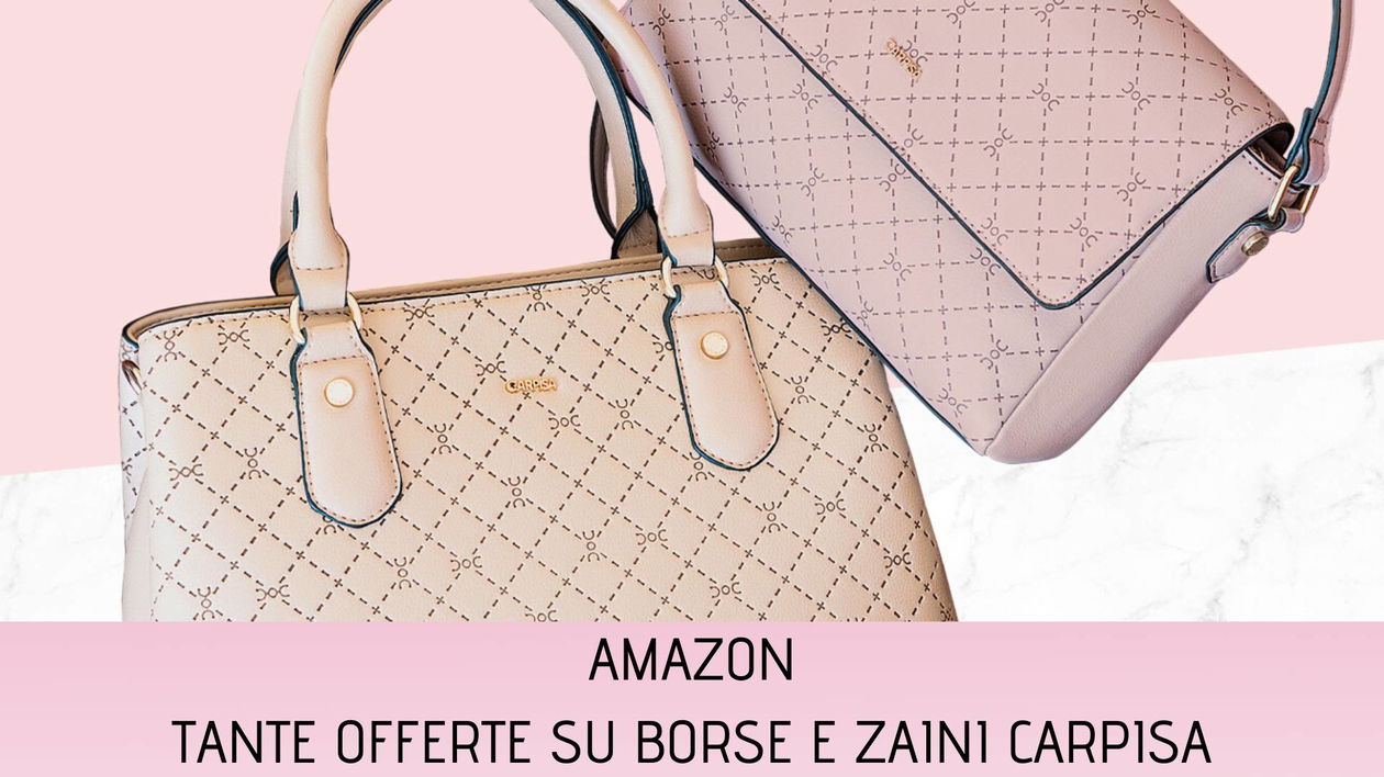 Immagine di Amazon: tanti sconti su borse e zaini Carpisa