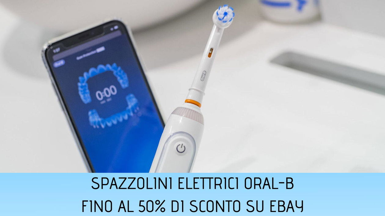 Immagine di Oral-B: super offerte fino al 50% di sconto su eBay