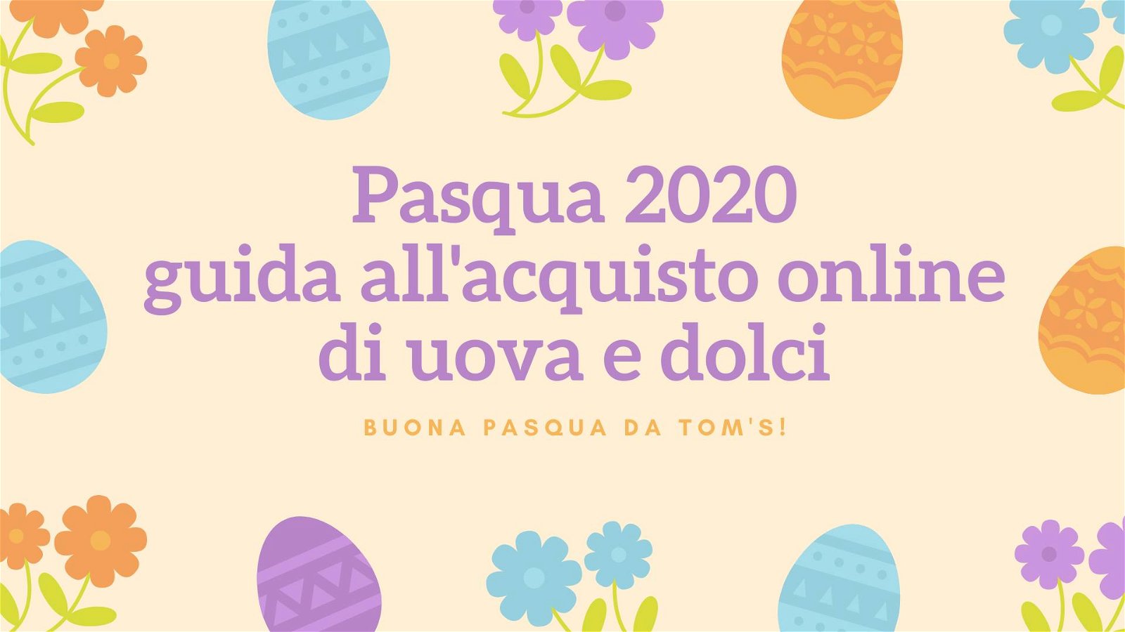 Immagine di Pasqua 2020: acquista online dolci, cesti regalo e uova di Pasqua!