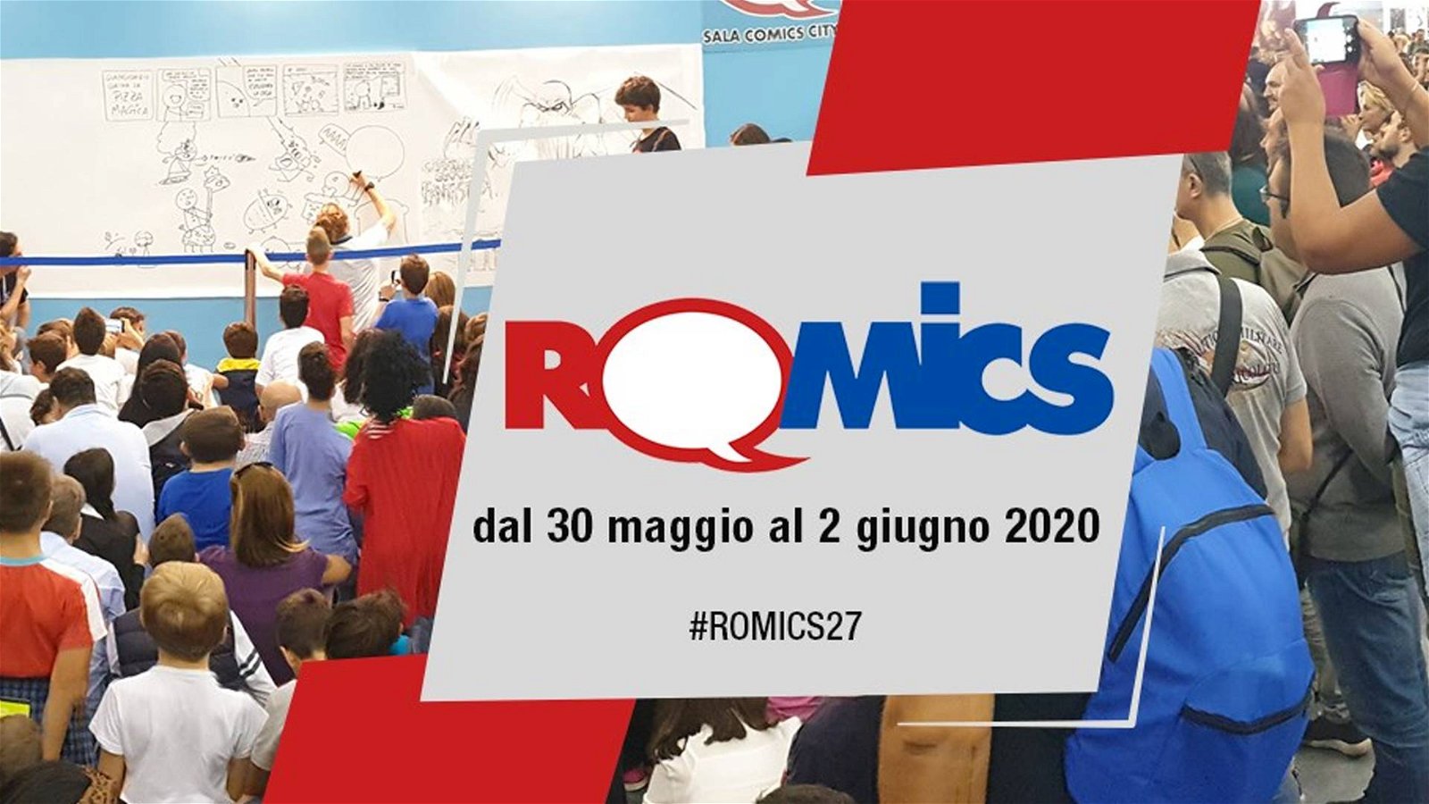 Immagine di Romics 2020: l'edizione primaverile spostata a fine maggio