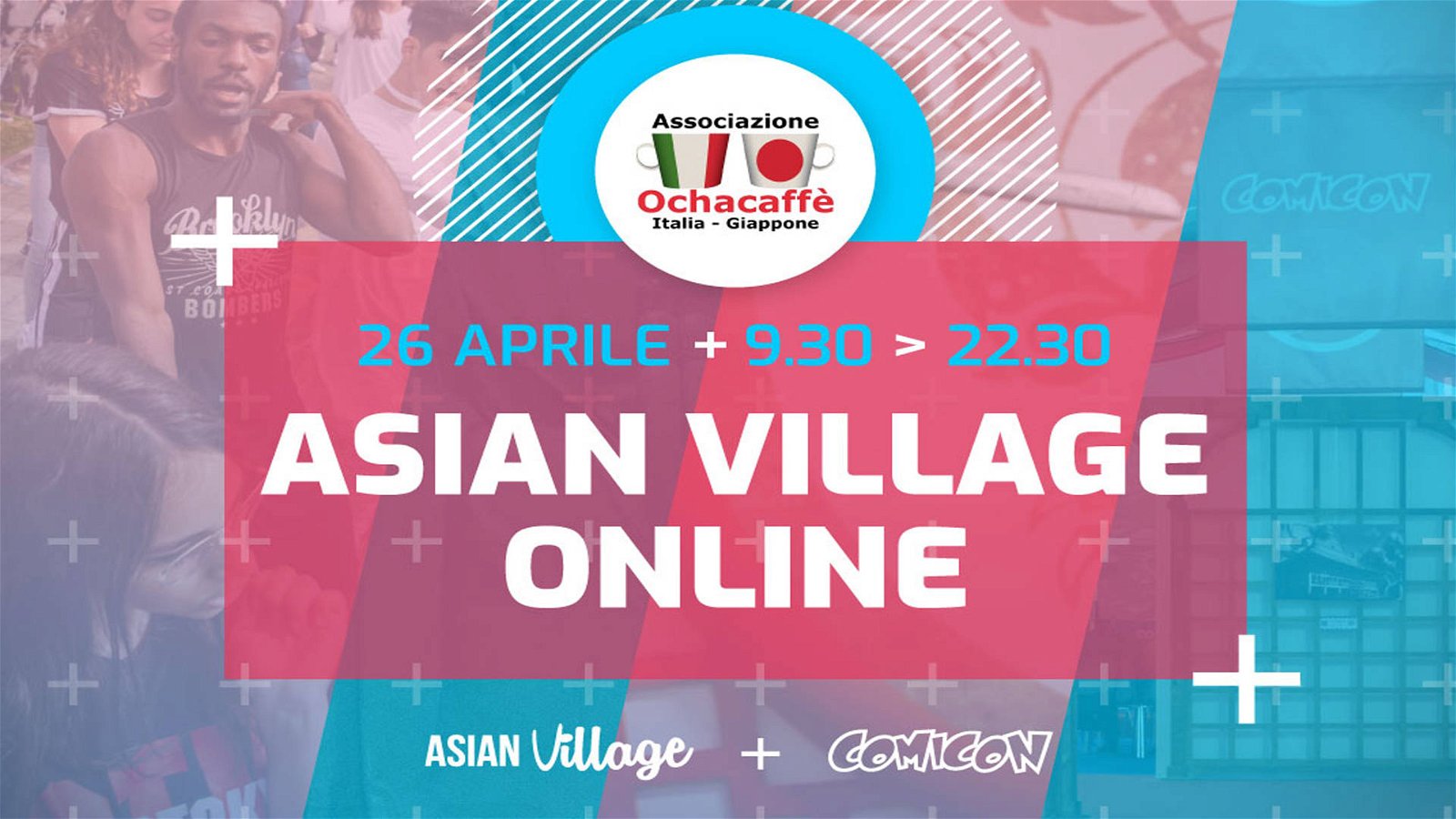 Immagine di Comicon ed Asian Village Online Day: l'evento in streaming