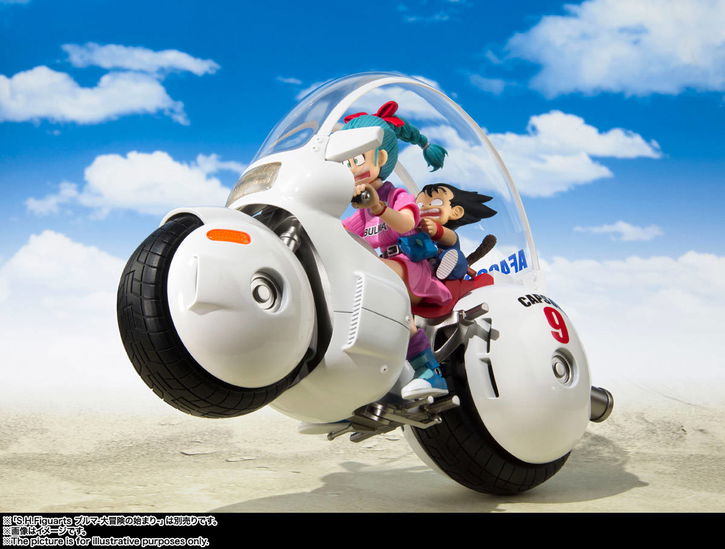 Immagine di Bulma Motorcycle SHF di Tamashii Nations