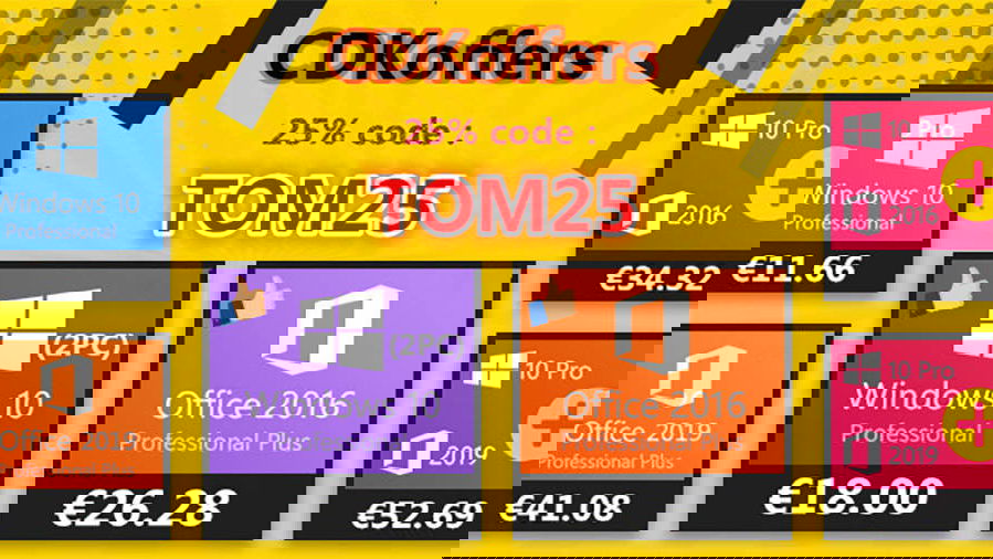 Immagine di Office 2019 Professional Plus a 41 euro grazie a questo coupon di CDKoffers