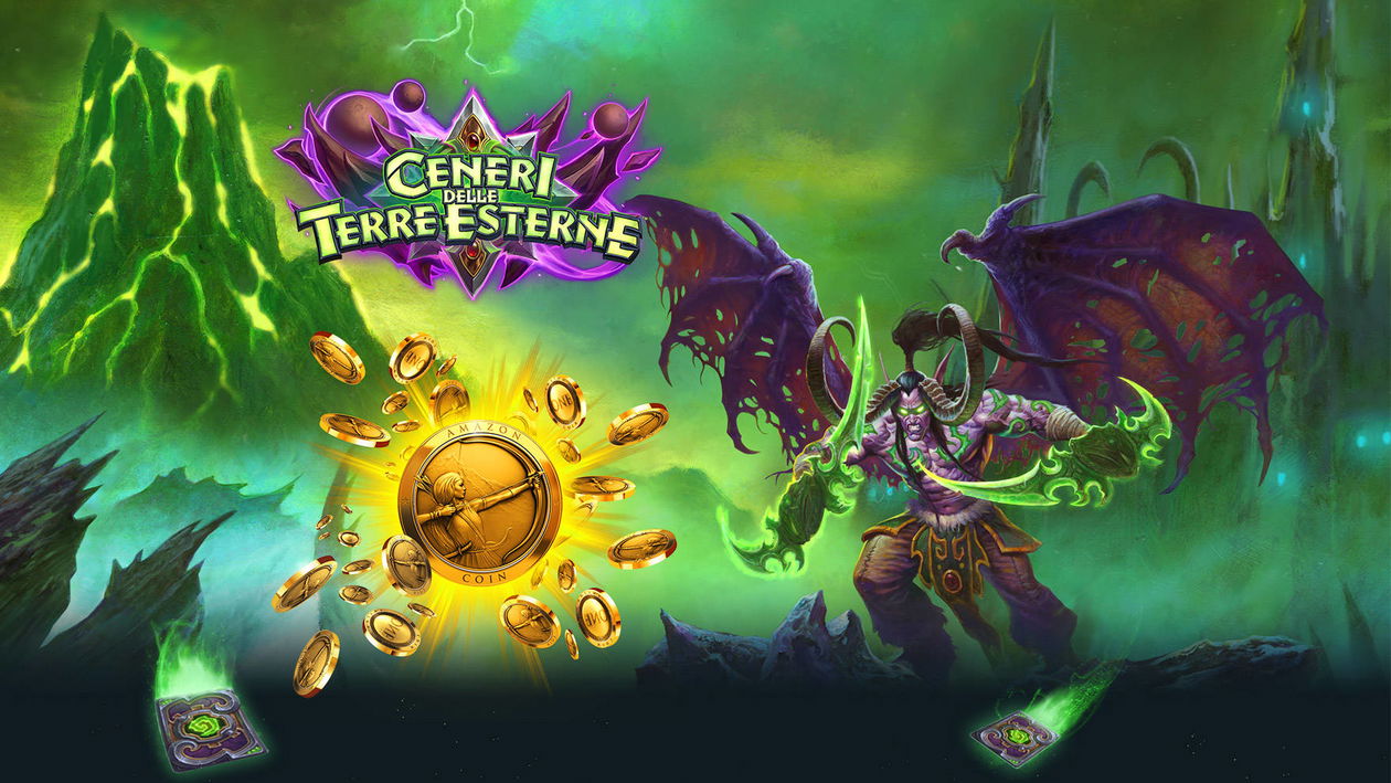 Immagine di Risparmia sulla nuova espansione di Hearthstone con gli Amazon Coins