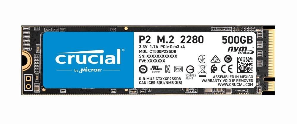 Immagine di Crucial presenta P2, i nuovi SSD economici con memoria QLC