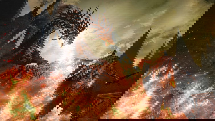Immagine di Dark Souls Remastered, italiano lo finisce usando i piedi