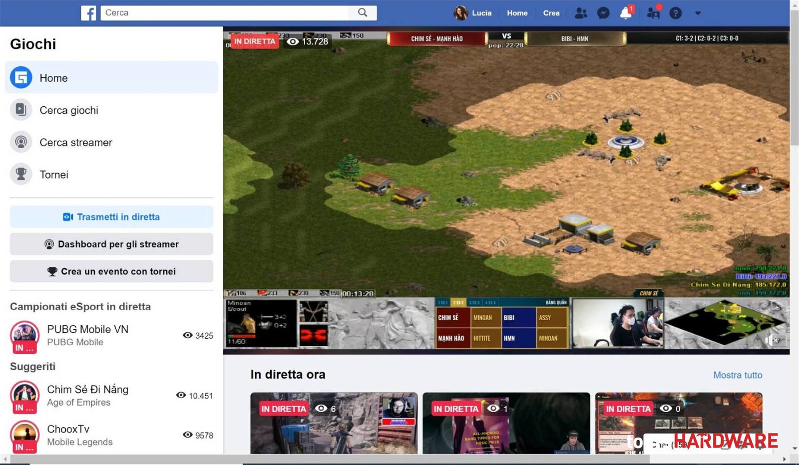 Immagine di Facebook Gaming: arriva l’applicazione per videogiochi in stile Twitch