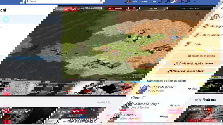 Immagine di Facebook Gaming: arriva l’applicazione per videogiochi in stile Twitch