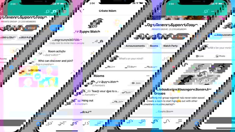 Immagine di Facebook tenta il colpo grosso nel mondo delle videochiamate: ecco Messenger Rooms!