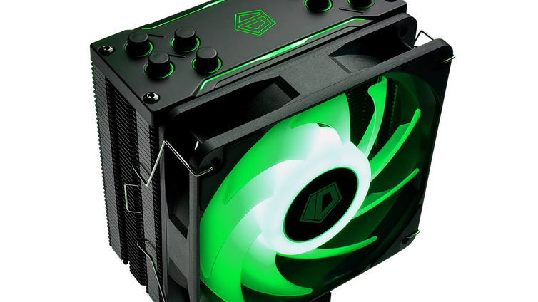 Immagine di ID-COOLING annuncia il dissipatore SE-224-XT-RGB, radiatore a torre con ventola RGB da 120mm