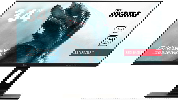 Immagine di iiyama annuncia il nuovo Red Eagle, monitor gaming da 34 pollici
