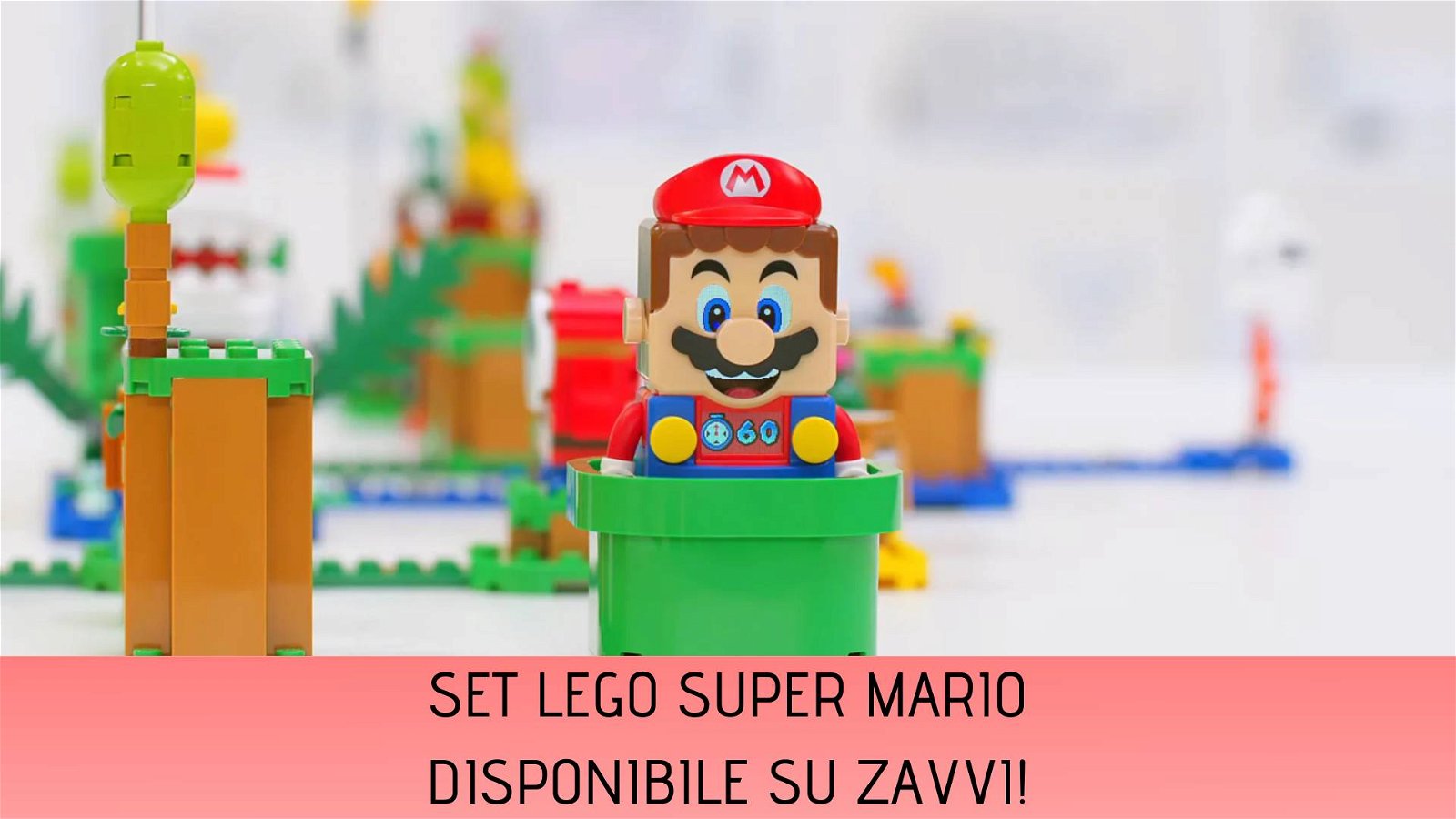 Immagine di LEGO Super Mario con pack espansione in regalo disponibile su Zavvi