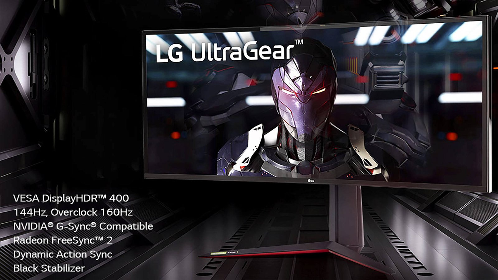 Immagine di LG annuncia il nuovo monitor da gaming curvo UltraGear 34GN850-B