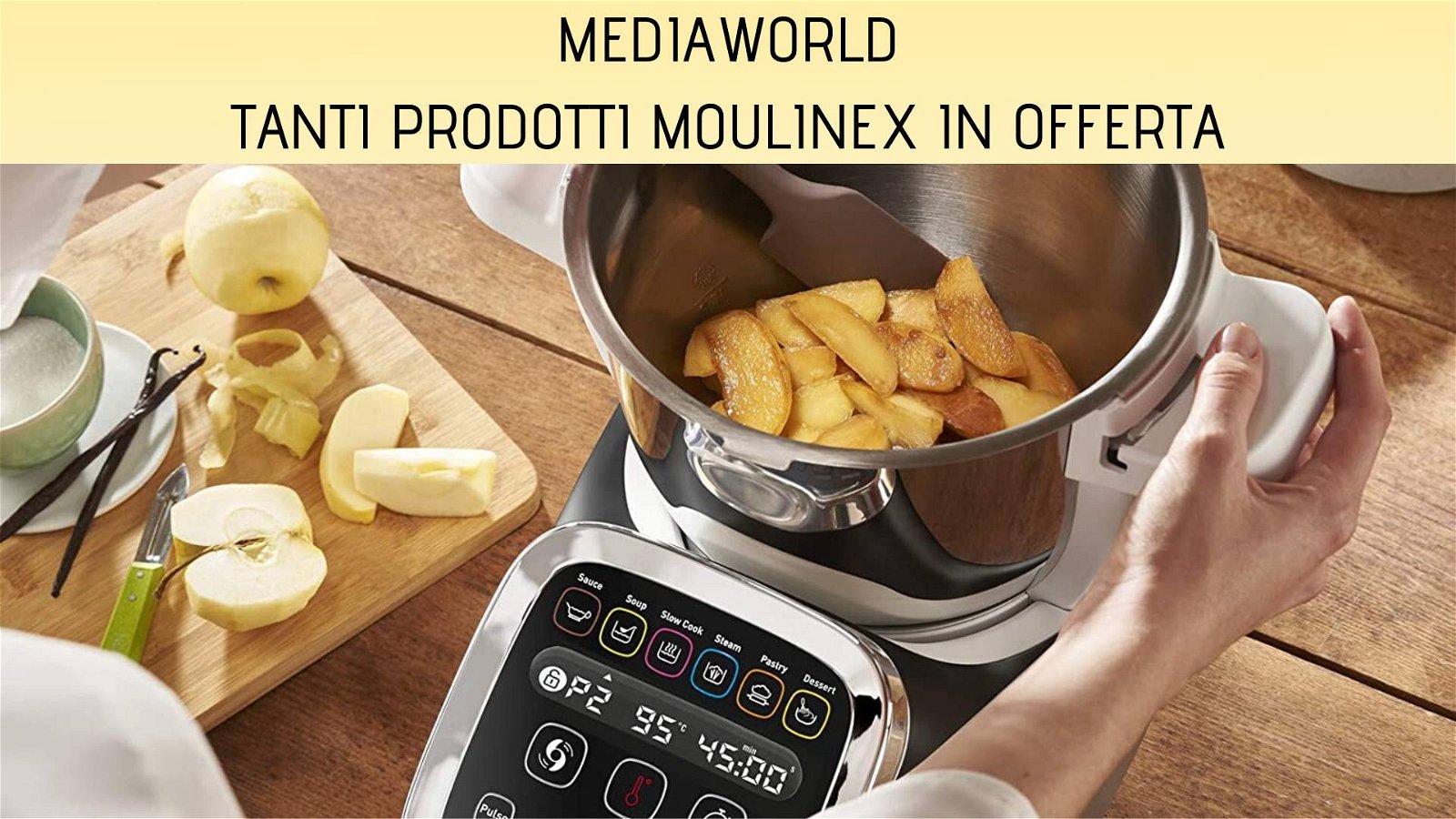 Immagine di Offerte Moulinex: ravviva la tua cucina con gli sconti di MediaWorld