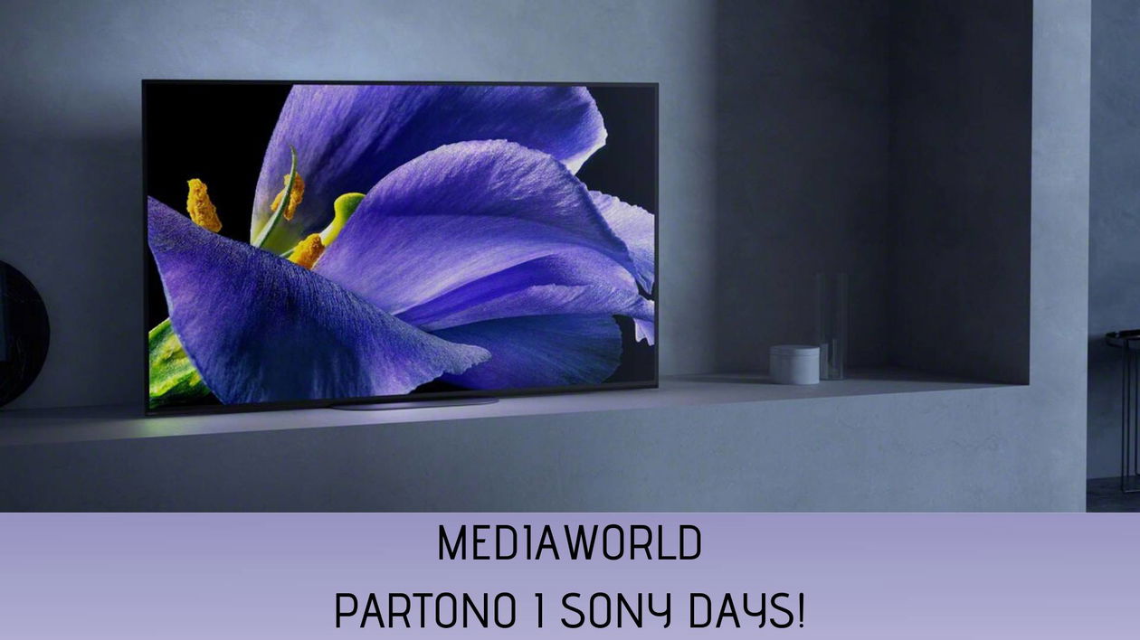 Immagine di Sony Days, sconti e tasso zero su Smart TV, Audio, Hi-Fi e Fotografia