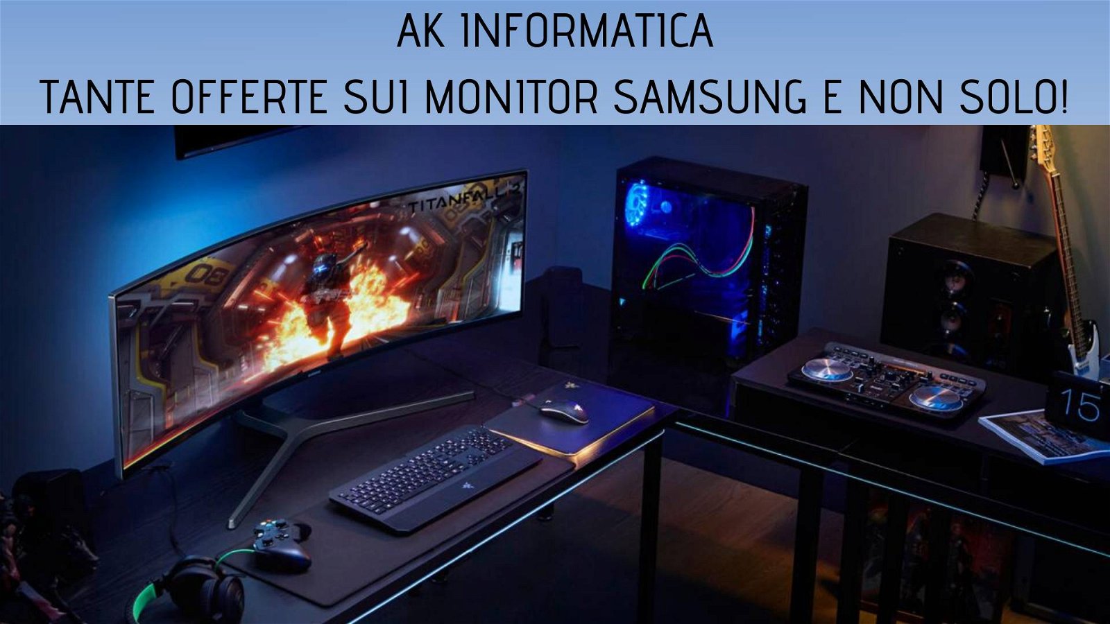 Immagine di Super sconti sui monitor gaming Samsung da AK Informatica