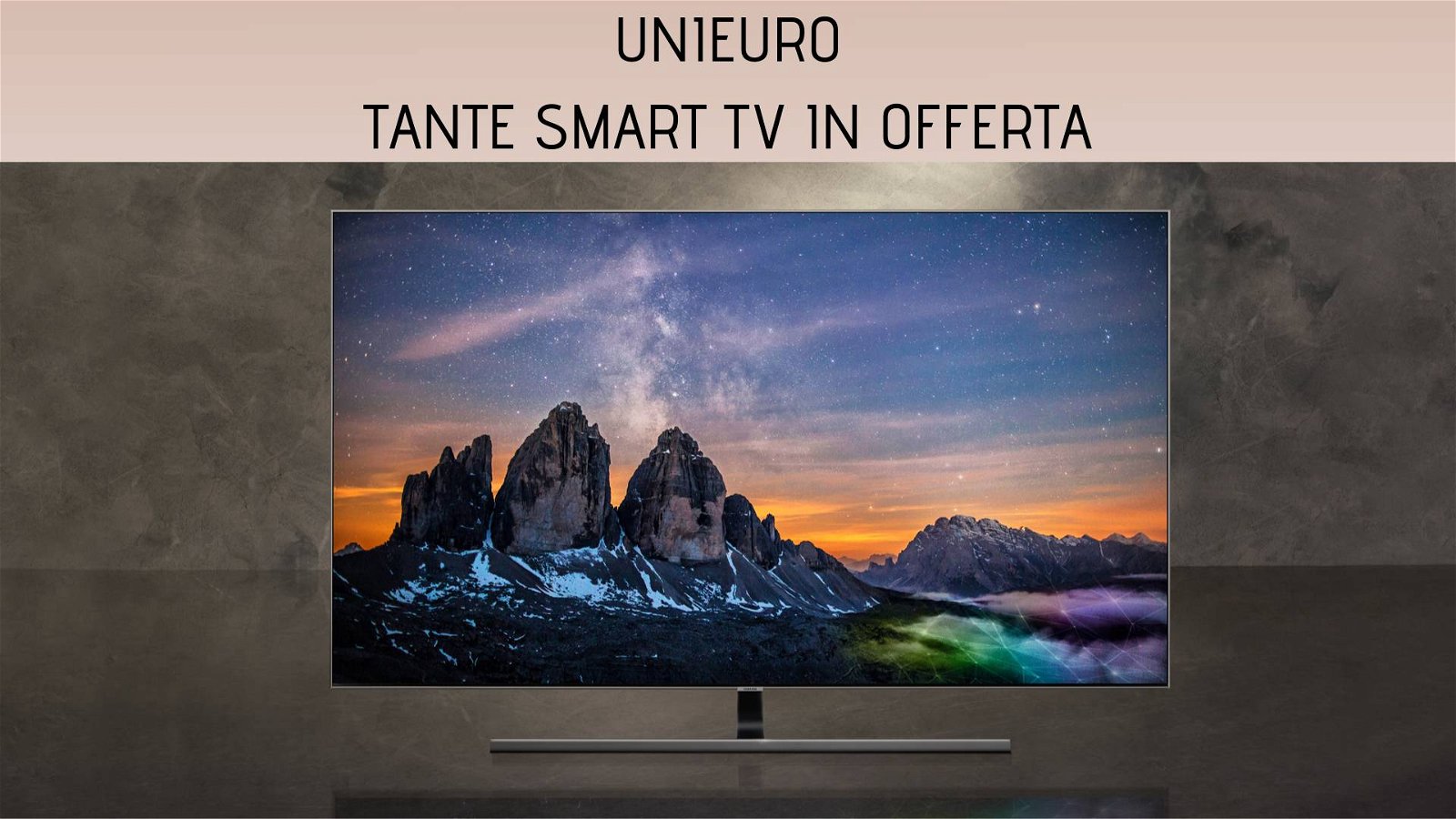 Immagine di Tante smart TV tra le offerte del giorno di Unieuro