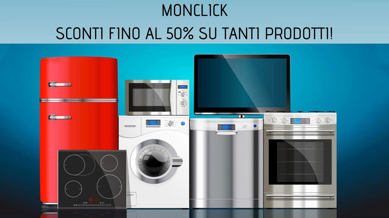 Immagine di Fino al 50% di sconto nelle offerte di Primavera di Monclick