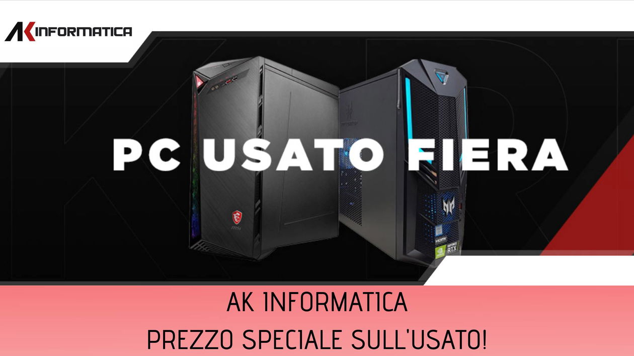 Immagine di Super sconti sui PC gaming usato fiera su AK Informatica