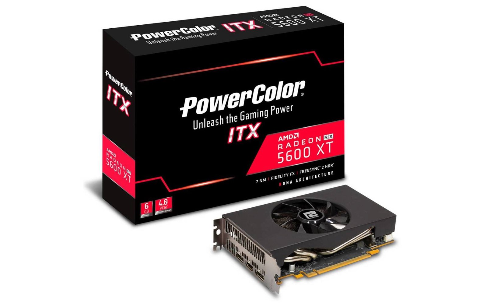Immagine di RX 5600 XT, arriva la variante ITX di Powercolor