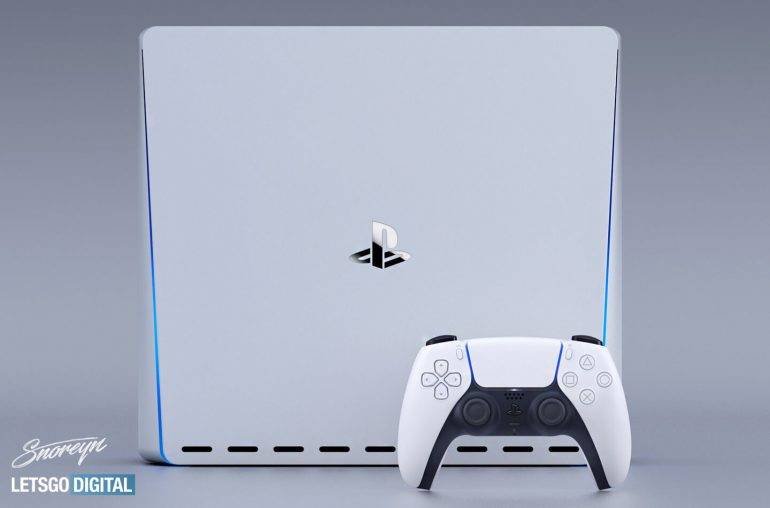 Immagine di PS5: un nuovo concept fan-made ritrae il design della console con una copertura bianca