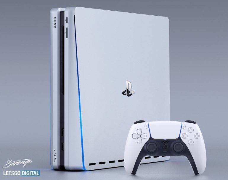 Immagine di PS5: ecco come potrebbe essere il design della console