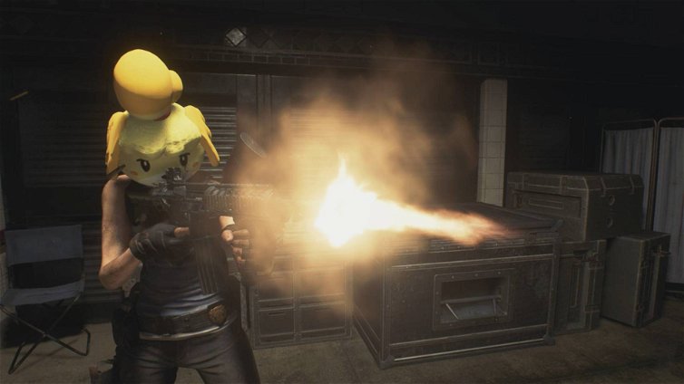 Immagine di Resident Evil 3 Remake, una mod sostituisce Jill Valentine con Isabelle di Animal Crossing