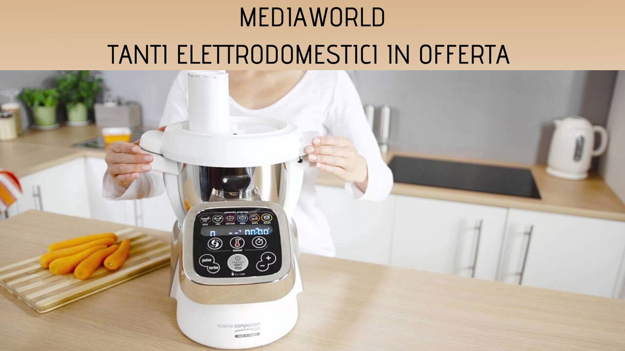Immagine di Tanti elettrodomestici nelle offerte Solo per Oggi di MediaWorld