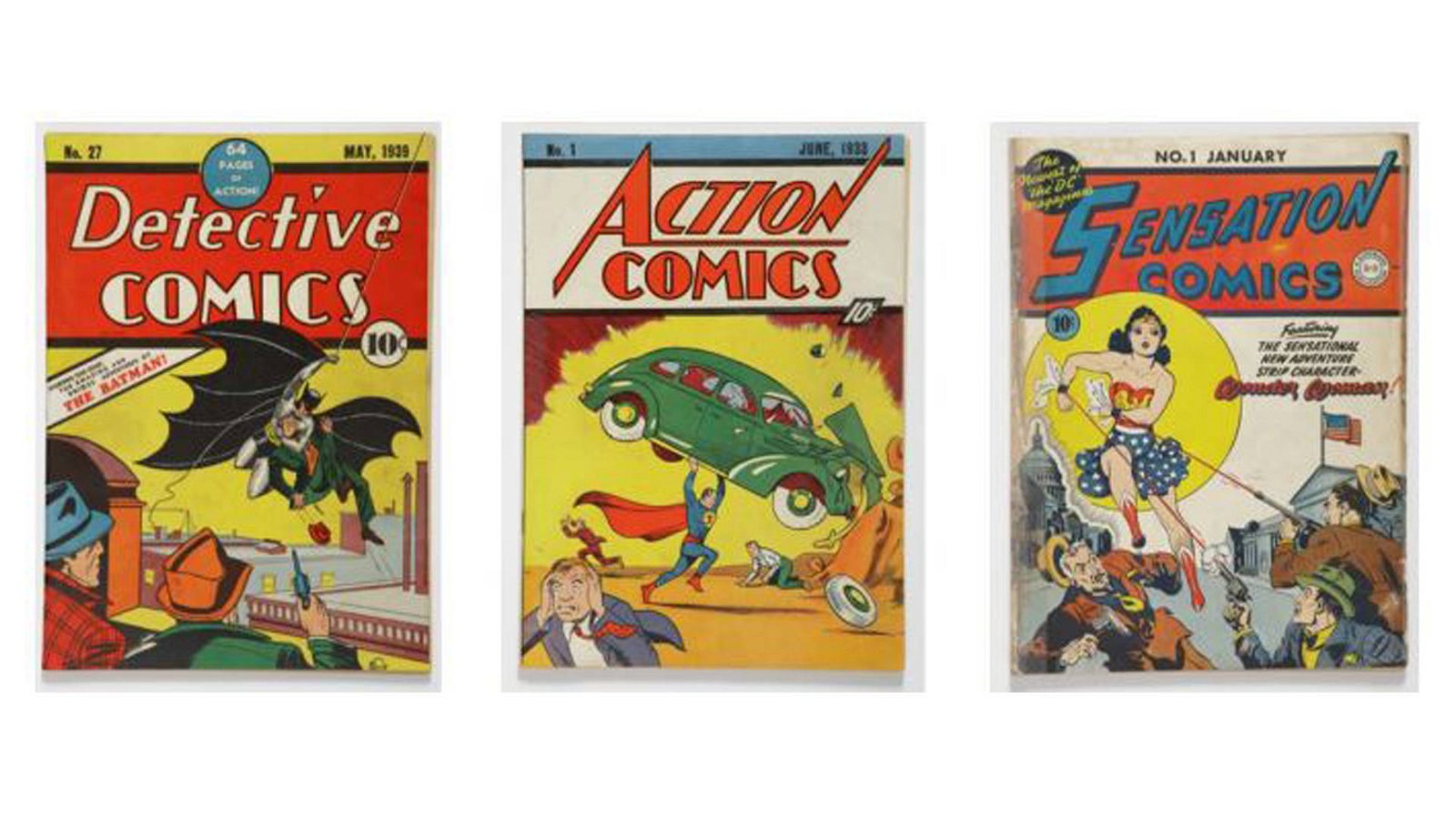 Immagine di All'asta tutti i fumetti DC Comics dal 1934 al 2014
