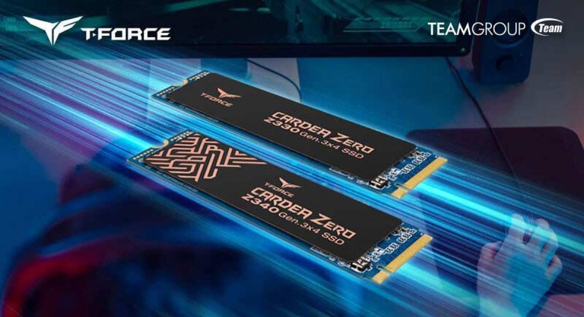Immagine di Nuova linea di SSD NVMe annunciata da Teamgroup: ecco T-Force Cardea Zero Z330 e Z340