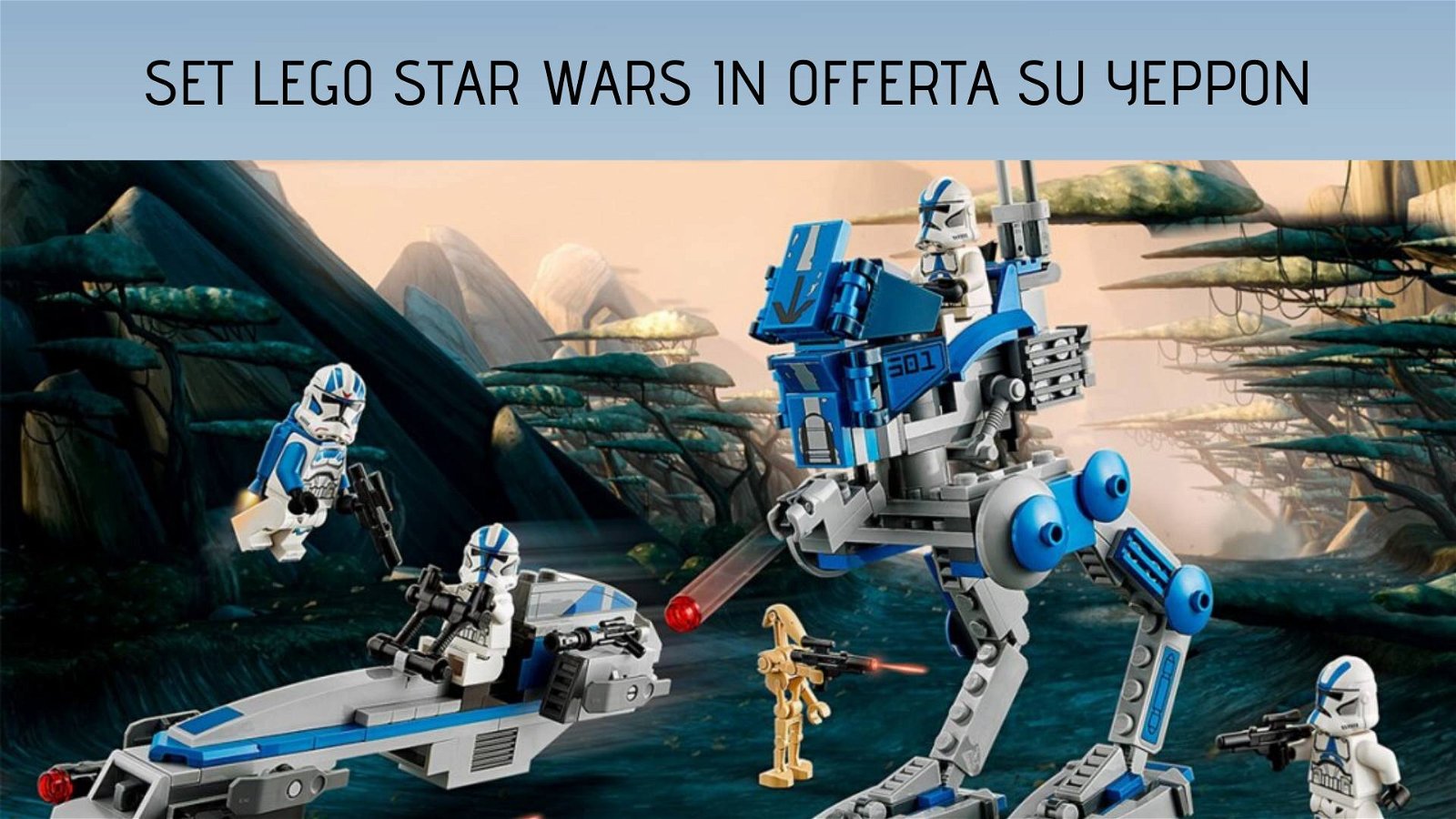 Immagine di Offerte LEGO Star Wars su Yeppon! Che la forza sia con noi!