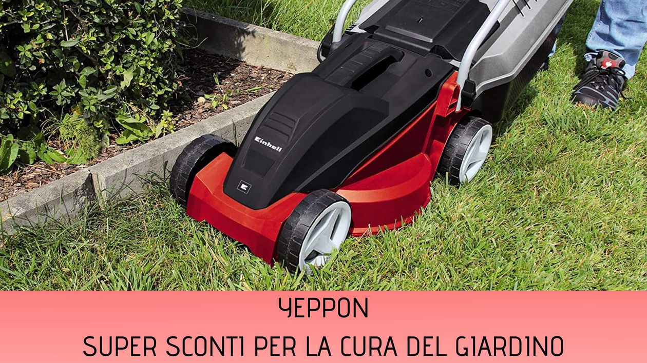 Immagine di Super sconti sui prodotti Einhell per la cura del giardino da Yeppon
