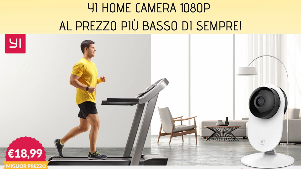 Immagine di YI Home Camera 1080p al prezzo più basso di sempre! Solo 18,99€!