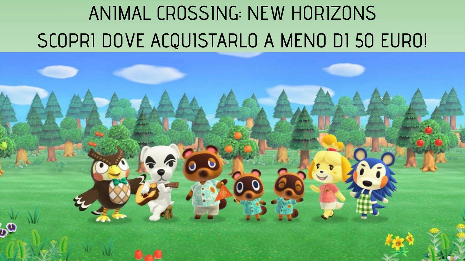 Immagine di Animal Crossing nuovamente sotto i 50€: ecco dove acquistarlo