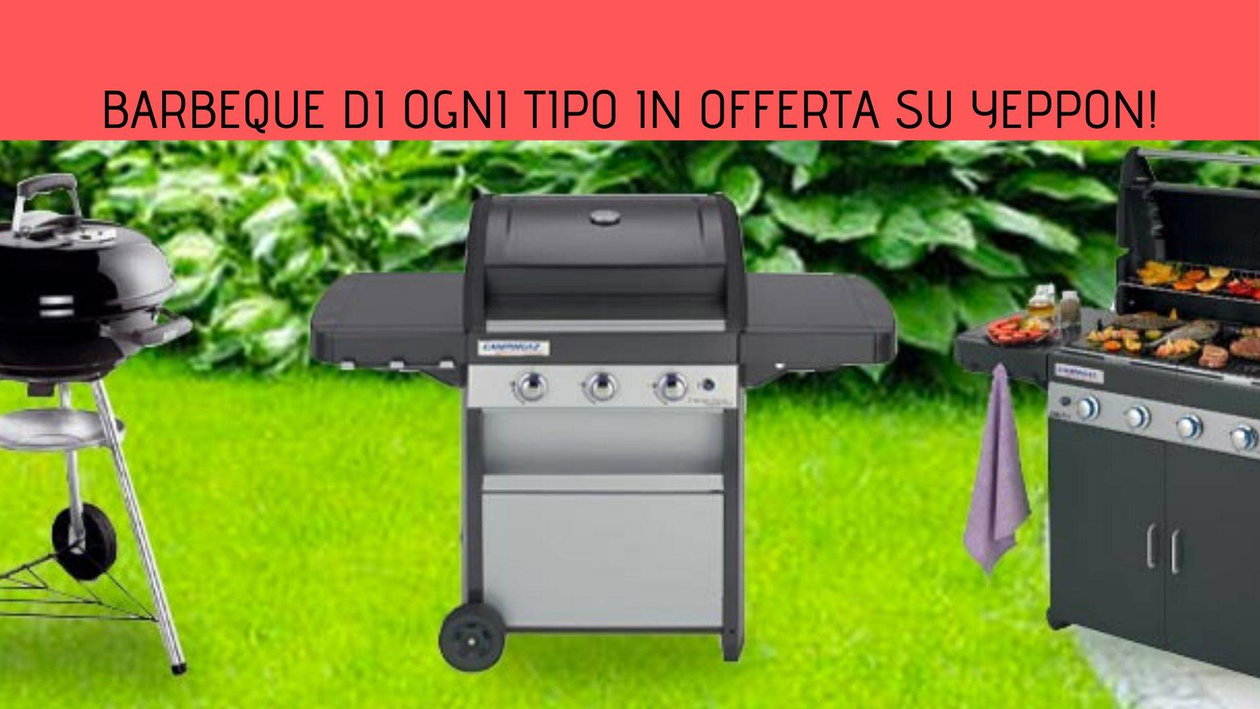 Immagine di Barbecue di ogni tipo in offerta su Yeppon!
