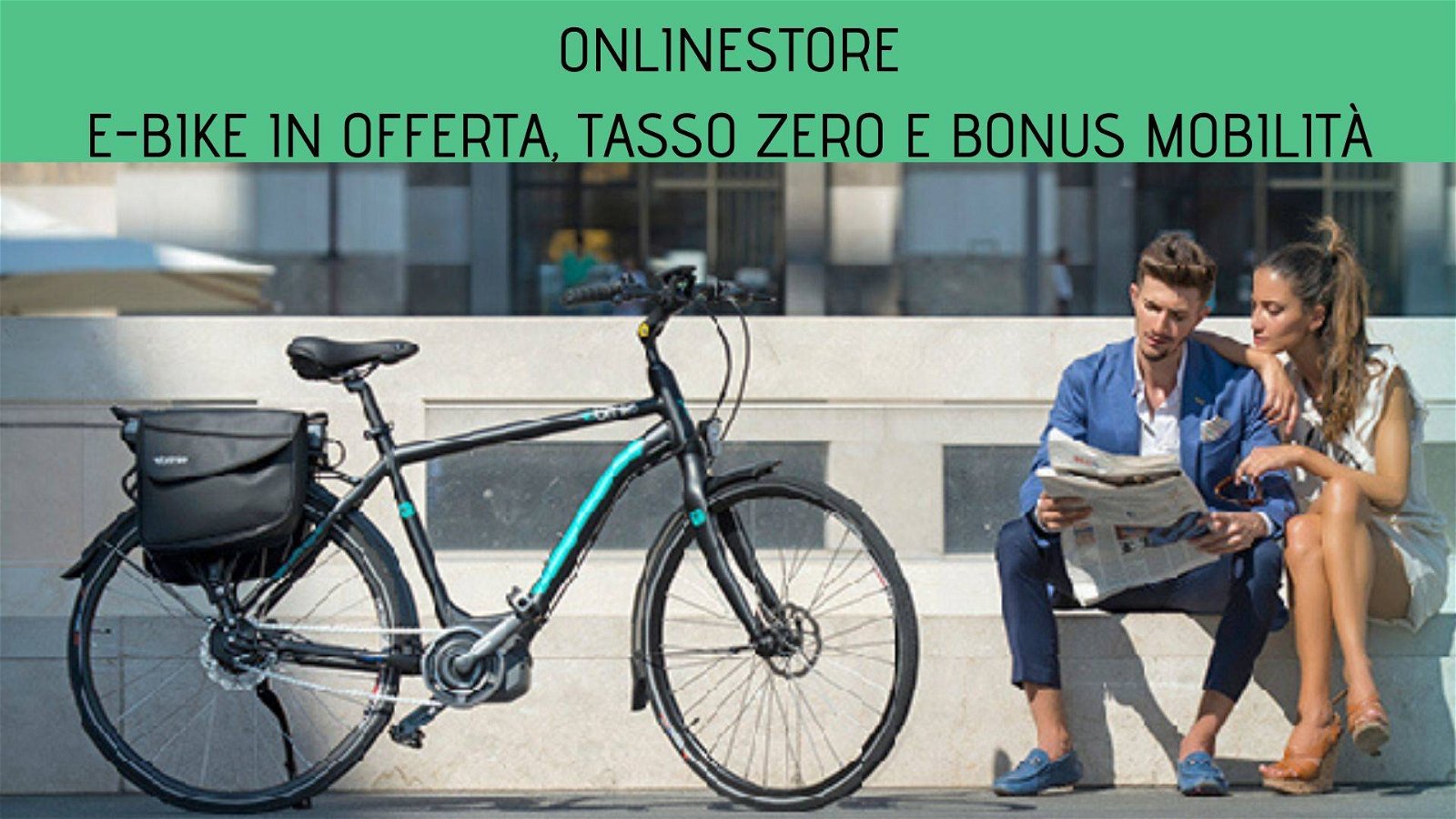 Immagine di E-bike in offerta, tasso zero e bonus mobilità su Onlinestore