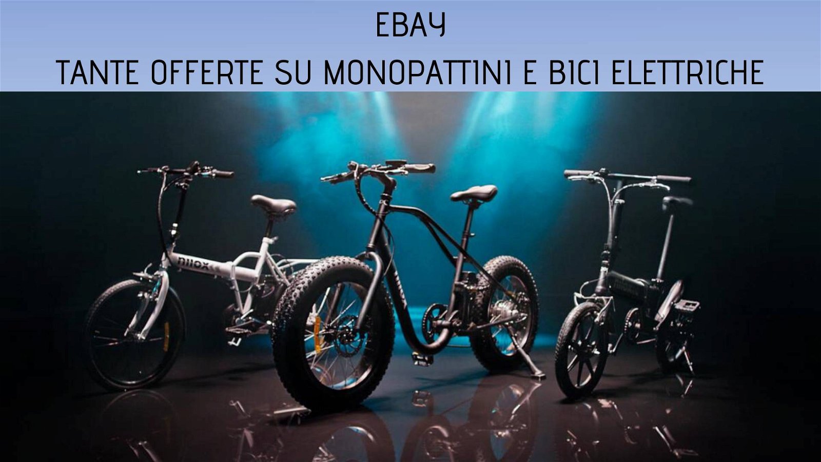 Immagine di eBay: sconti su bici e monopattini per approfittare del bonus statale!