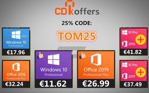 Immagine di Office 2019 Professional Plus a soli 24,74 euro con CDKoffers
