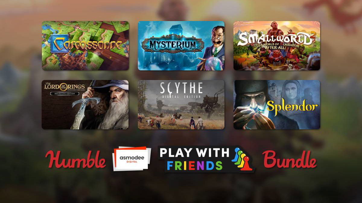 Immagine di Tanti giochi da tavolo Asmodee Digital nel nuovo bundle di Humble Bundle!