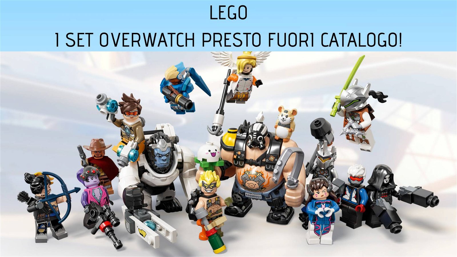 Immagine di Recupera subito i set Lego Overwatch, saranno presto fuori catalogo!