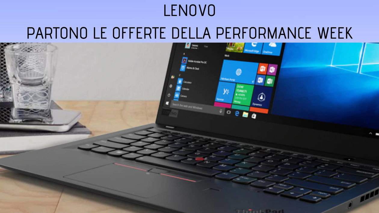 Immagine di Sconti fino al 20% nella Performance Week di Lenovo