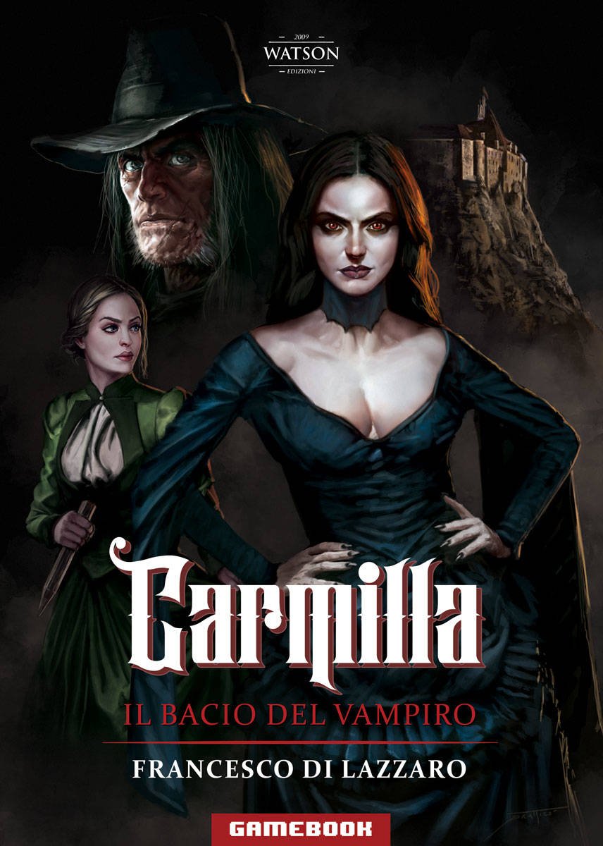 Immagine di Carmilla - Il Bacio del Vampiro: la recensione del librogame