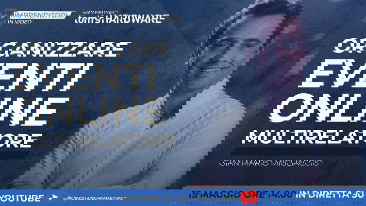 Immagine di Organizzare eventi OnLine Multirelatore