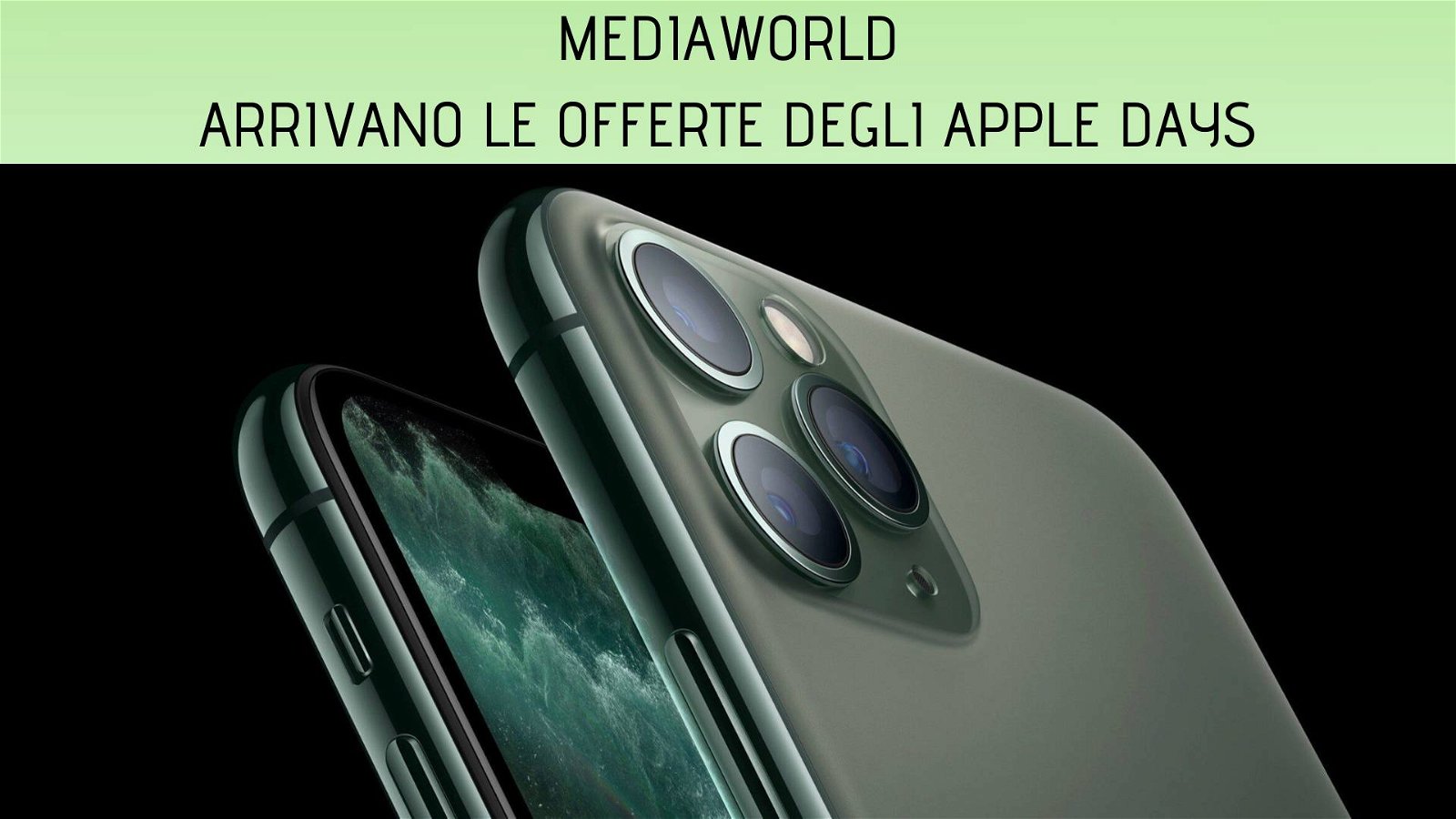 Immagine di Apple Days: offerte folli sui prodotti Apple su Mediaworld!
