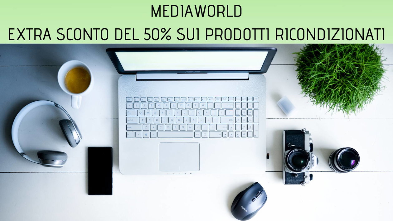 Immagine di Ricondizionati con extra sconto fino al 50% su MediaWorld